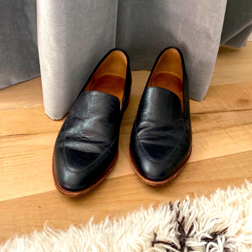 Madewell Frances Loafers Black size 8
